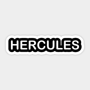 HERCULES Sticker